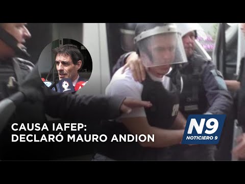 CAUSA IAFEP: DECLARÓ MAURO ANDION - NOTICIERO 9