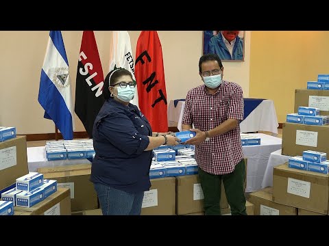 Minsa recibe donación de mascarillas de parte de Christian Aid Ministries