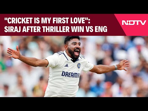Ind Vs Eng 5th Test | "Cricket Is My First Love": Mohammed Siraj After Thriller Win Vs England