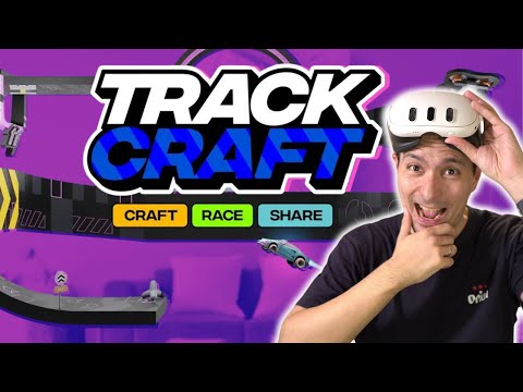TRACK CRAFT - The BEST Mixed Reality Game For Quest 3 So Far?