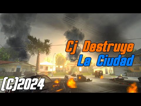 Gta San Andreas Loquendo-CJ Destruye Su Ciudad.