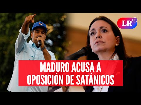 MADURO acusa a MARÍA CORINA MACHADO de tener PACTO SATÁNICO con ELON MUSK e iglesia de EE.UU. |#LR