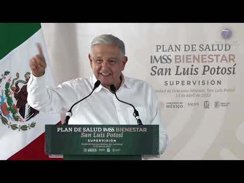 Encabeza López Obrador evento de consolidación del Plan de Salud IMSS-Bienestar en el Hospita...