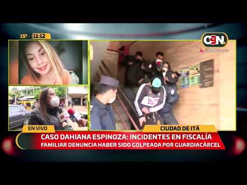 Caso Dahiana Espinoza: Incidentes en la fiscalía de Itá.