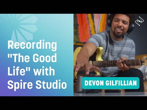 Devon Gilfillian Records "The Good Life" On iZotope Spire Studio