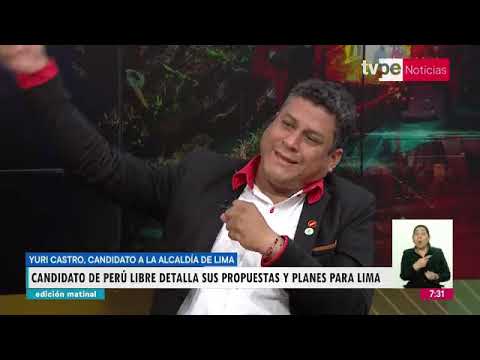 Edición Matinal | Yuri Castro, candidato a la alcaldía de Lima por Perú Libre - 20/09/2022