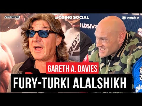 Gareth a. Davies reacts to tyson fury call with turki alalshikh