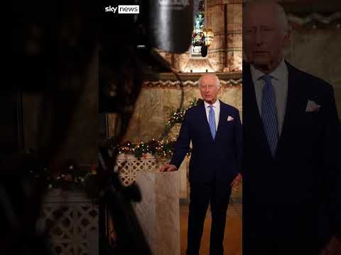 King gets ready for Christmas message