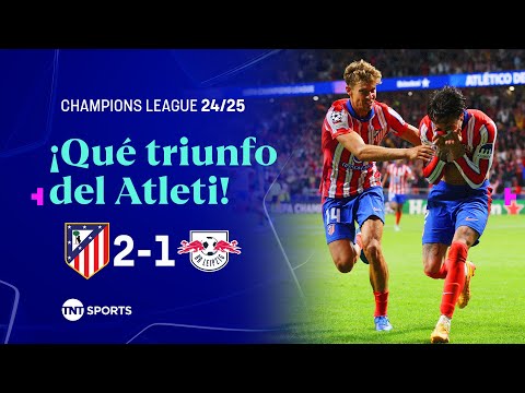 RESUMEN: ATLÉTICO DE MADRID 2-1 LEIPZIG I FASE DE LIGA I JORNADA 1 | UEFA CHAMPIONS LEAGUE