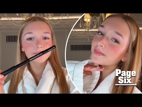 Victoria Beckham’s daughter Harper, 13, shares TikTok makeup tutorial