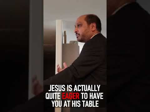 JESUS IS ACTUALLY QUITE EAGER TO HAVE YOU AT HIS TABLE - Pastor Rom Prakashpalan Sermon #shorts