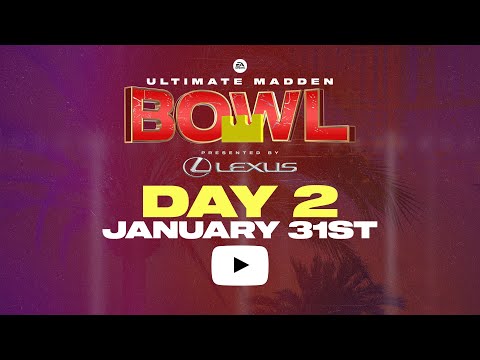 Madden 24 Ultimate Madden Bowl | Day 2 | Madden Championship Series