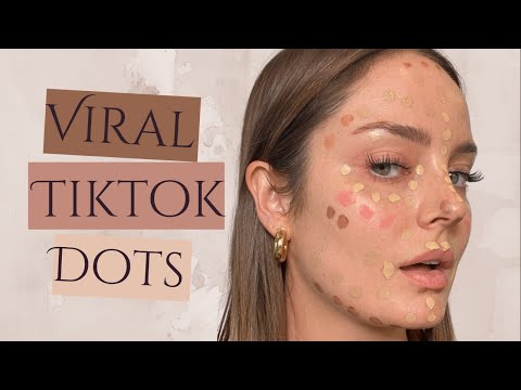 Viral TikTok Makeup Technique Explained \ Dotted Base by Chloe Morello
