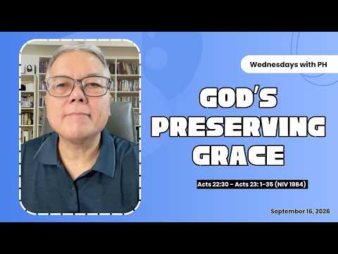 God’s Preserving Grace | September 16, 2026