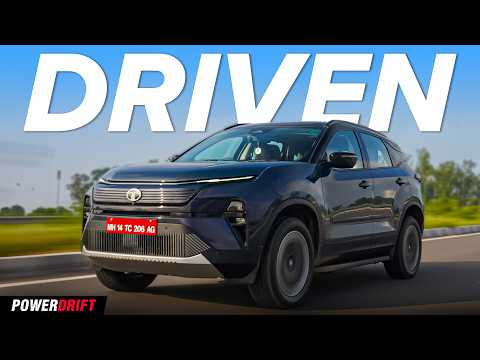 Tata’s new Harrier EV is FAST and finally HERE | In-Depth Review | PowerDrift