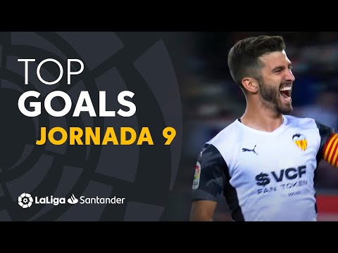 Todos los goles de la jornada 9 de LaLiga Santander 2021/2022