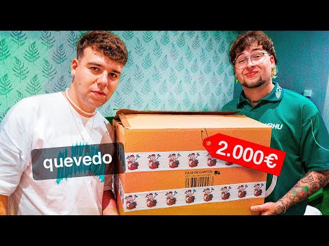 LE REGALO A QUEVEDO UNA MYSTERY BOX DE 2000€!! (Caja misteriosa)