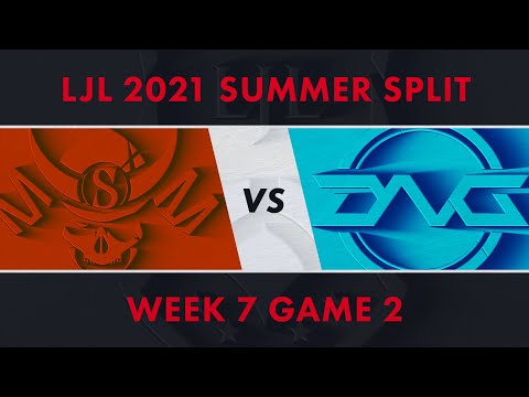 SG vs DFM｜LJL 2021 Summer Split Week 7 Game 2