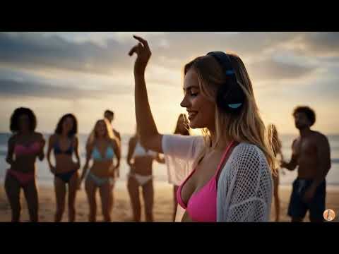 🔥 Hot DJ! LA Sunset Reggaeton & Progressive House Mix | 4 HRS Non-Stop Beach Party VIBES