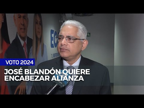 José Blandón mantiene aspiraciones de presidir oposición | #EcoNews