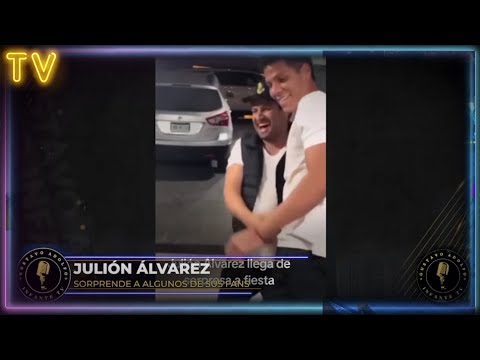 ¡Julio?n A?lvarez SORPRENDE en fiesta de sus vecinos porque no lo dejaban dormir!