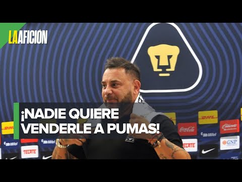 Antonio Mohamed sobre refuerzos de Pumas: “Algunos clubes no nos quieren vender jugadores”