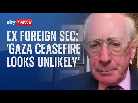 Sir Malcolm Rifkind 'not optimistic' about ceasefire deal between Israel and Gaza