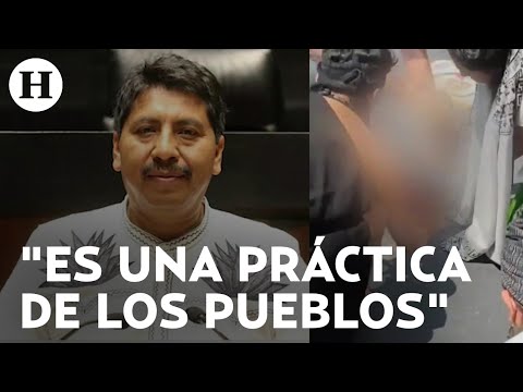 ¡Polémico ritual! Senador Adolfo Gómez justifica sacrificio de gallina por usos y costumbres