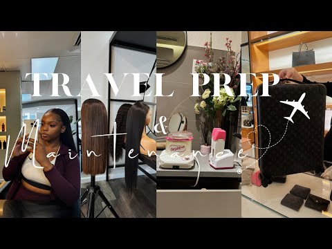 #vlog: I'm Travelling to Paris! Travel Prep + Maintenance | Dischem Haul | LV Carry On Unboxing