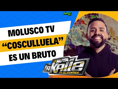 Molusco TV le dice bruto a Cosculluela por no educarse