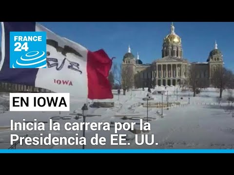 Iowa marca el punto de salida de la carrera por la Presidencia de Estados Unidos • FRANCE 24