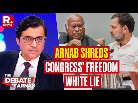 Congress Gave Freedom A White Lie That Discredits Bhagat Singh, Arnab Sets The Record Straight