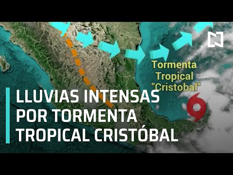 Tormenta tropical ‘Cristóbal’ provocará intensas lluvias - Las Noticias