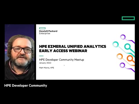 HPE Ezmeral Unified Analytics Early Access Webinar