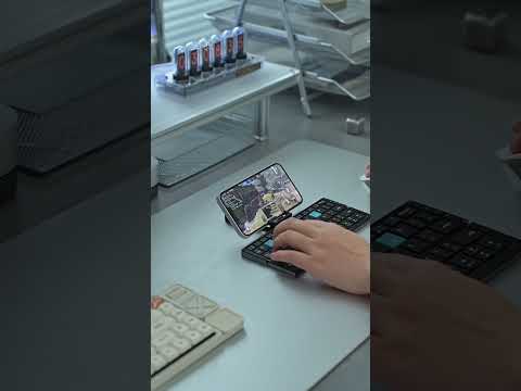 My colleague pulled the keyboard out of his pocket, and I was silent...