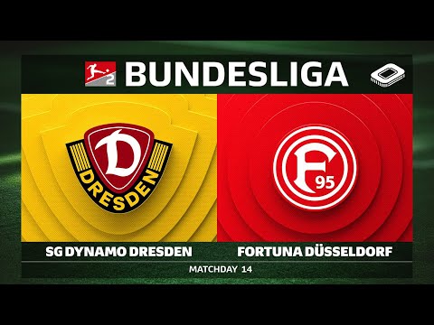 LIVE 🔴 SG Dynamo Dresden vs. Fortuna Düsseldorf | Matchday 14 - Bundesliga 2 2025/26