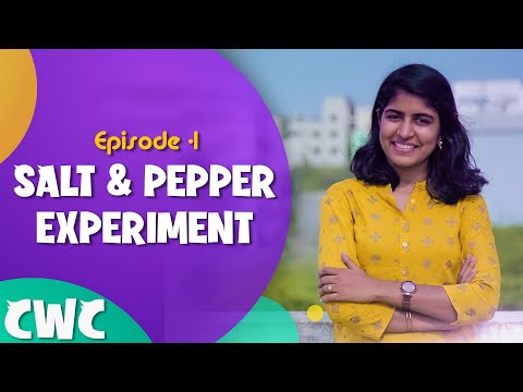 Salt & Pepper Experiment | Ep#1 | Chitti with Chutties