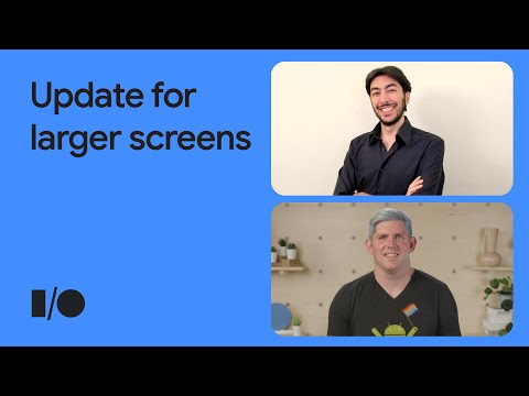 Learn how to update your app for the larger screen