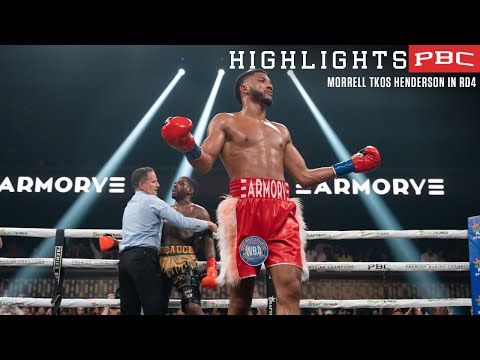 Morrell Henderson TKOs Kalvin Henderson inside 4RDs | Morrell vs Henderson