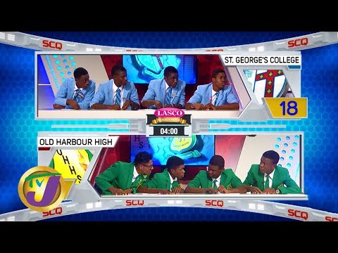 St. George's College vs Old Harbour High: TVJ SCQ 2020 - February 21 2020