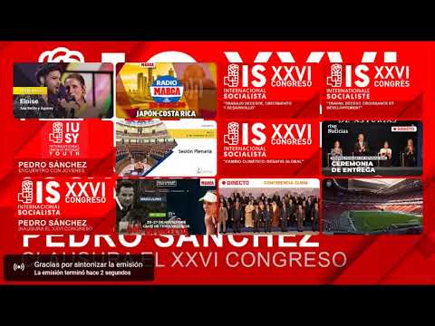 DIRECTO I Pedro Sánchez clausura el XXVI Congreso Internacional Socialista