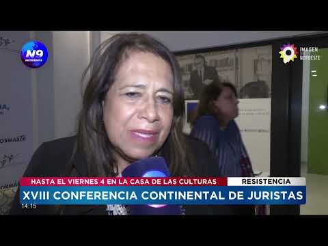 XVIII Conferencia Continental de Juristas en la Casa de las Culturas - NOTICIERO 9