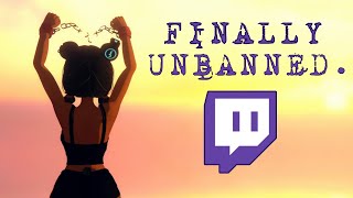 CELEBRATING TWITCH UNBAN BUT ON YOUTUBE BC I'M PETTY