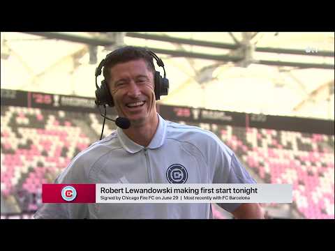 Robert Lewandowski Prepares For Chicago Fire Debut!