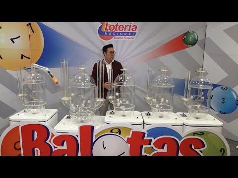 Lotería Nacional realiza el primer sorteo del juego Balotas