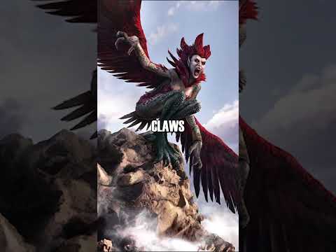 Harpies are scary! #harpies #greekmythology #mythology