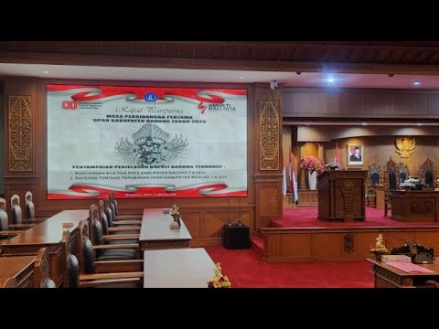 Video thumbnail Rapat Paripurna DPRD Badung•Tanggapan Bupati Badung thd perubahan KUA - PPAS T.A 2026 dan APBD 2025