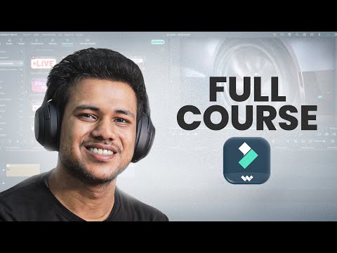 Learn VIDEO EDITING in Filmora 14 | Complete Beginner's Guide