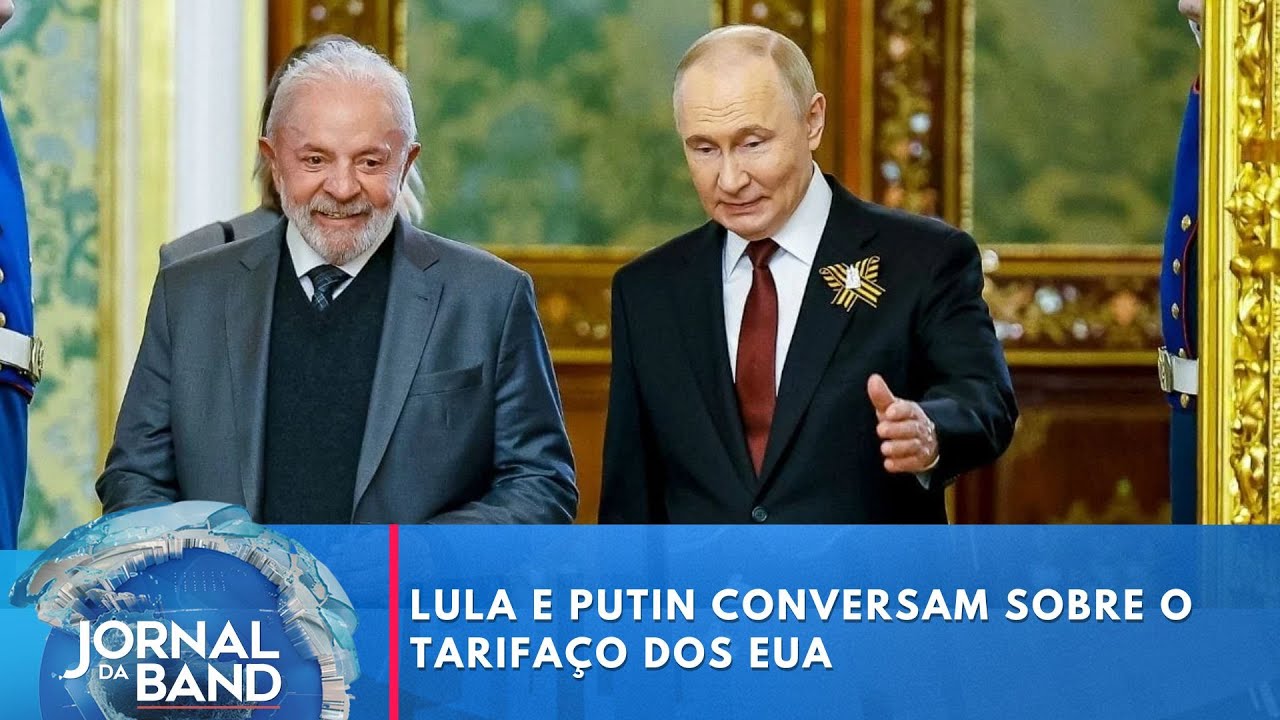 Lula e Putin conversam sobre o tarifaço dos EUA