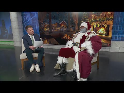 Santa answers viewer questions ahead of his global journey